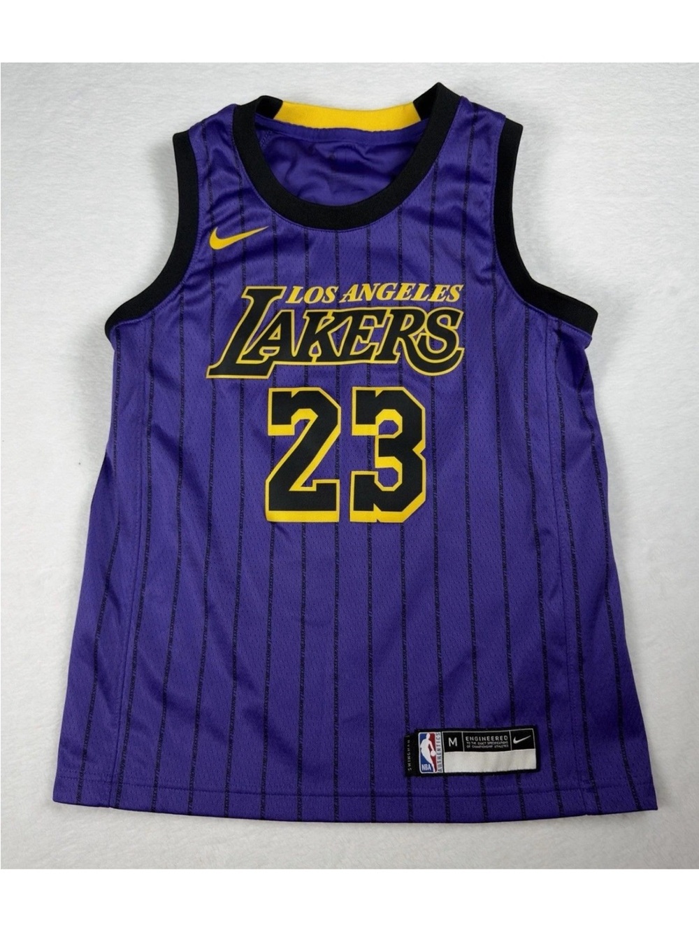 Nike NBA Los Angeles Lakers LeBron #23 jersey/used/youth medium